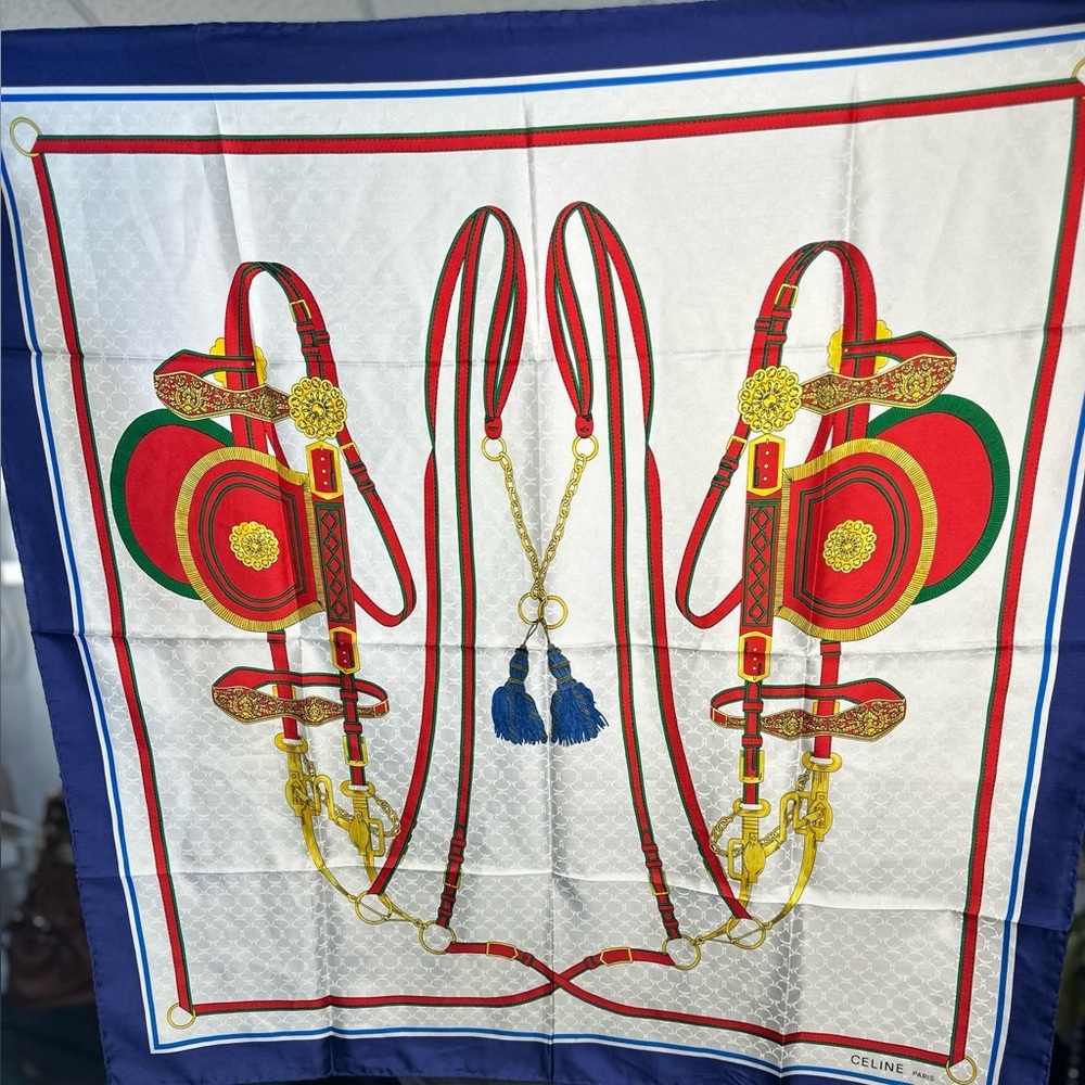 CELINE SILK SCARF